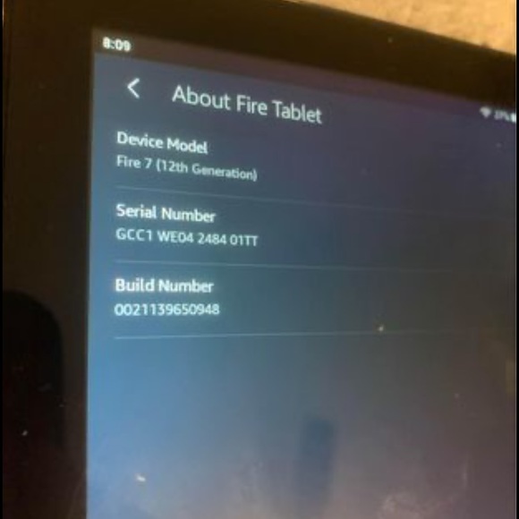 amazon fire tablet 7 - Picture 2 of 3